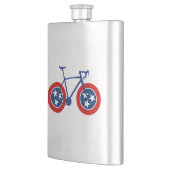 Tennessee Flag Radfahren Flachmann (Links)