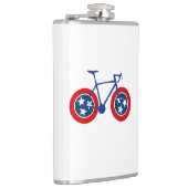 Tennessee Flag Radfahren Flachmann (Rechts)