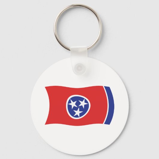 Tennessee Flag Schlüsselanhänger (Vorderseite)