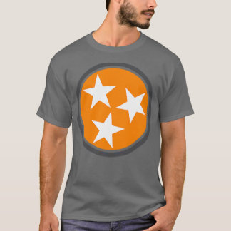 Tennessee Flag Stars Big Orange State Flag Knoxvil T-Shirt