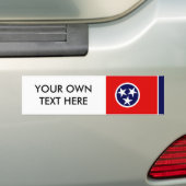 TENNESSEE-Flagge Autoaufkleber (Auf Auto)