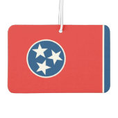 Tennessee-Flagge Autolufterfrischer (Rückseite)