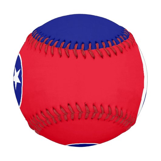 Tennessee-Flagge Baseball (Rückseite)