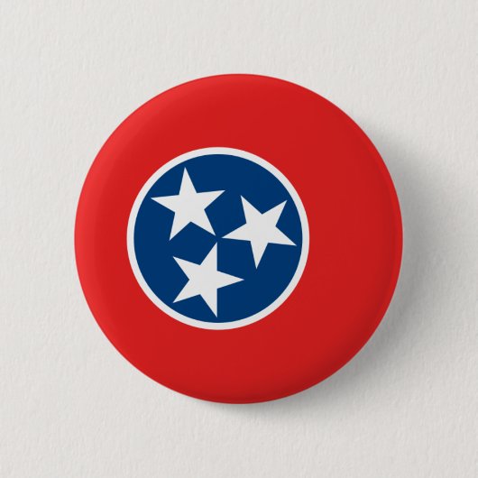 Tennessee-Flagge Button (Vorderseite)