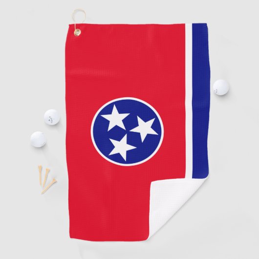 Tennessee-Flagge Golfhandtuch (Insitu)