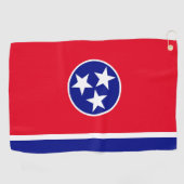 Tennessee-Flagge Golfhandtuch (Horizontal)