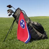 Tennessee-Flagge Golfhandtuch (Gras)