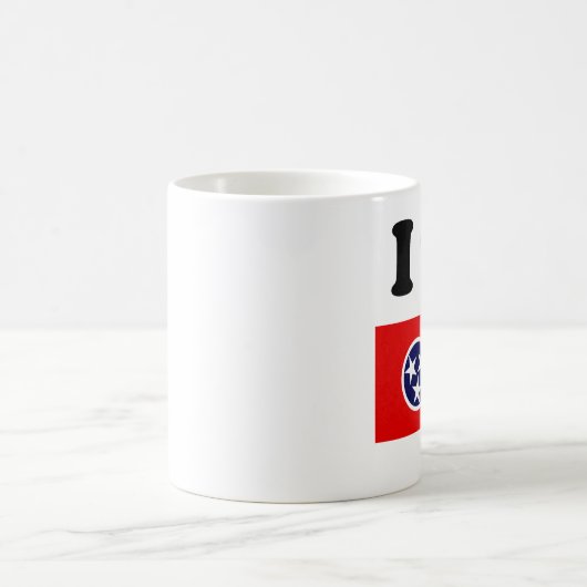 TENNESSEE-FLAGGE KAFFEETASSE (Mittel)