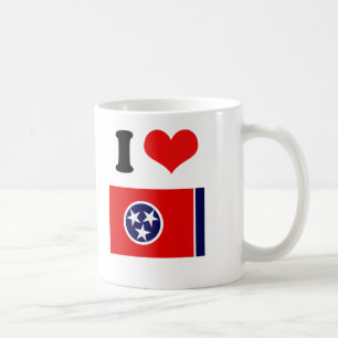 TENNESSEE-FLAGGE KAFFEETASSE