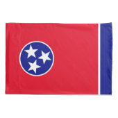 Tennessee-Flagge Kissenbezug (Rückseite)