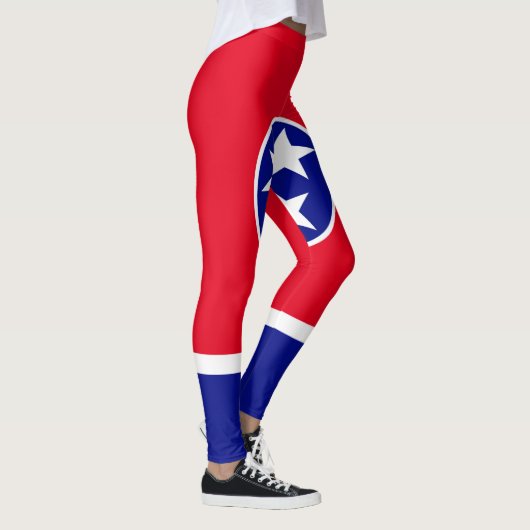 Tennessee-Flagge Leggings (Rechts)