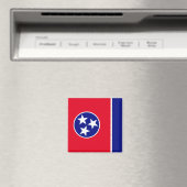Tennessee-Flagge Magnet (In Situ (Geschirrspüler))
