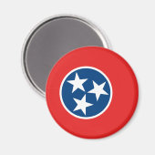 Tennessee-Flagge Magnet (Vorderseite/Rückseite)