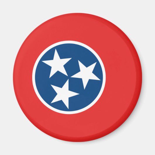 Tennessee-Flagge Magnet (Vorne)