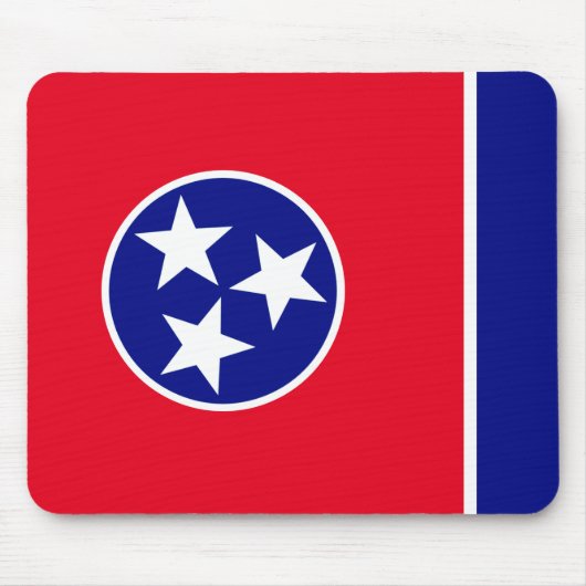Tennessee-Flagge Mousepad (Vorne)