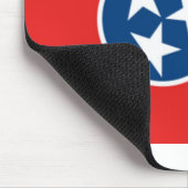 Tennessee-Flagge Mousepad (Ecke)