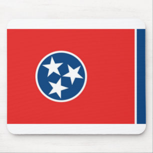 Tennessee-Flagge Mousepad