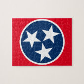Tennessee-Flagge Puzzle (Horizontal)
