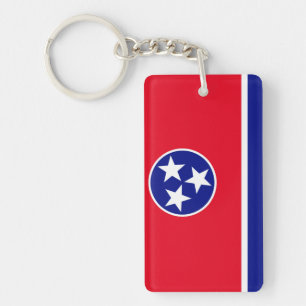 Tennessee-Flagge Schlüsselanhänger
