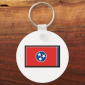 Tennessee-Flagge Schlüsselanhänger (Vorderseite)
