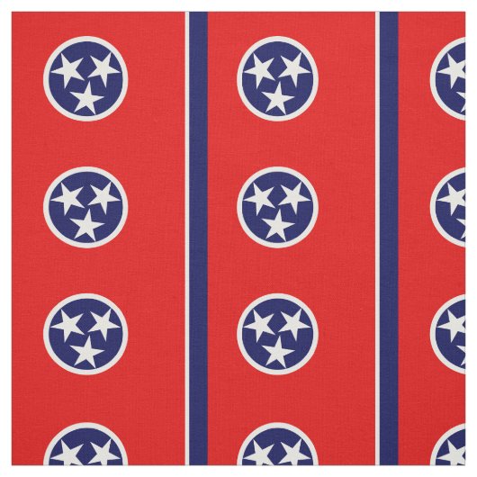 TENNESSEE-Flagge Stoff (Muster)