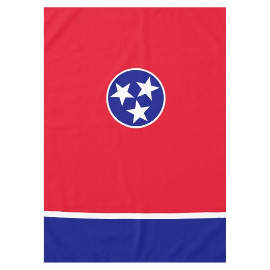 Tennessee-Flagge Tischdecke (Vorderseite)