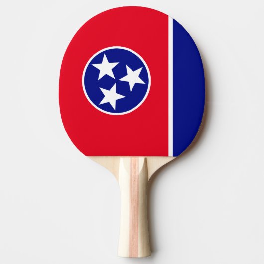 Tennessee-Flagge Tischtennis Schläger (Vorderseite)