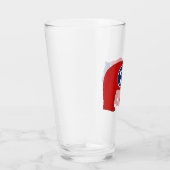Tennessee-Flaggenträger Glas (Rechts)