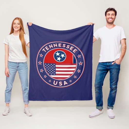 Tennessee Fleecedecke (Beispiel)