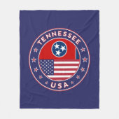 Tennessee Fleecedecke (Vorderseite)