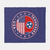 Tennessee Fleecedecke (Vorderseite (Horizontal))