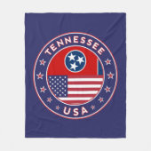 Tennessee Fleecedecke (Vorderseite)