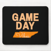 Tennessee Football Game Day Vibes Fall Tailgate Mousepad (Vorne)