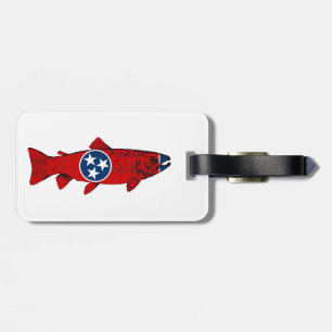 Tennessee Forellenfischen Gepäckanhänger