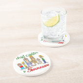 Tennessee Funny Trailer Park Sandstone Untersetzer (Seite)