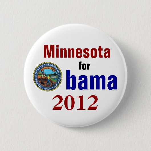 Tennessee für Obama 2012 Button (Vorderseite)