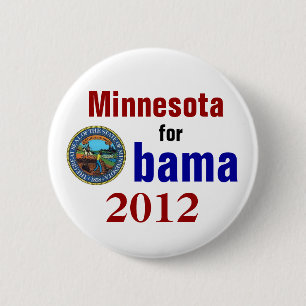 Tennessee für Obama 2012 Button