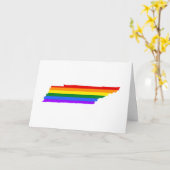 Tennessee Gay Pride Karte (Gelbe Blume)