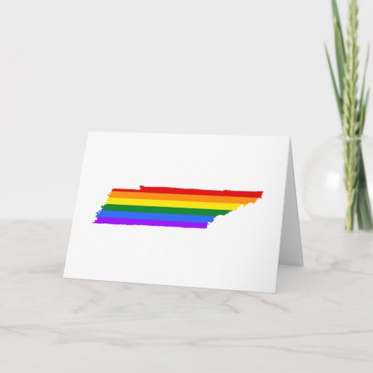Tennessee Gay Pride Karte (Vorderseite)