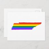 Tennessee Gay Pride Postkarte (Vorne/Hinten)