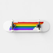 Tennessee Gay Pride Skateboard (Horizontal)