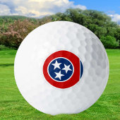 Tennessee Golf Balls, Staatsflagge / Patrioten Golfball
