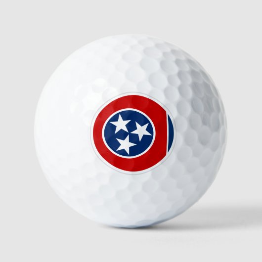 Tennessee Golf Balls, Staatsflagge / Patrioten Golfball (Vorderseite)
