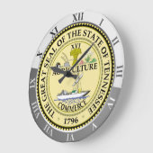 Tennessee Große Wanduhr (Winkel)