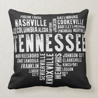 Tennessee Heart Liebe Knoxville Nashville Memphis Kissen