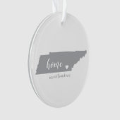 Tennessee Heimat Personalisierte Ornament (Vorderseite)
