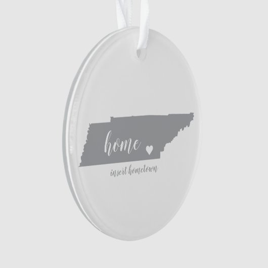 Tennessee Heimat Personalisierte Ornament (Vorderseite)
