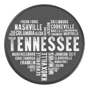 Tennessee Herz Cookeville Chattanooga Oak Ridge Eishockey Puck