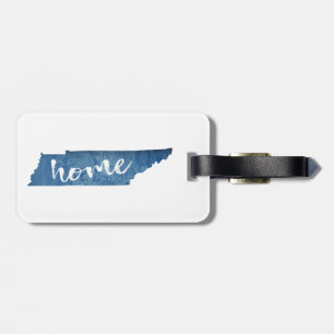 Tennessee Home Holzmaserung Gepäckanhänger