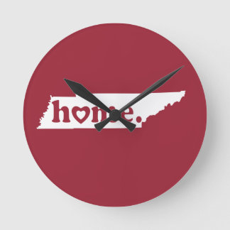 Tennessee Home Runde Wanduhr